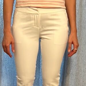 Amanda & Chelsea Ivory Comfort Waist Pants